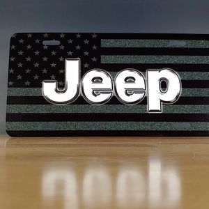 Jeep Custom License Plate